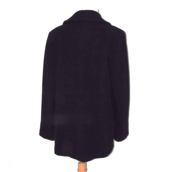 Vintage Calvin Klein Pea Coat Wool Size XL - Picture 4 of 7